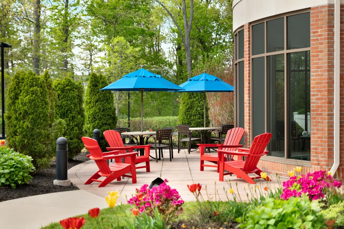 Hilton Garden Inn Stony Brook Garten