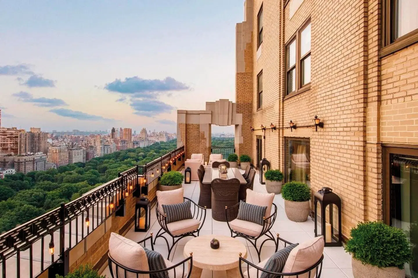 JW Marriott Essex House New York Terrasse