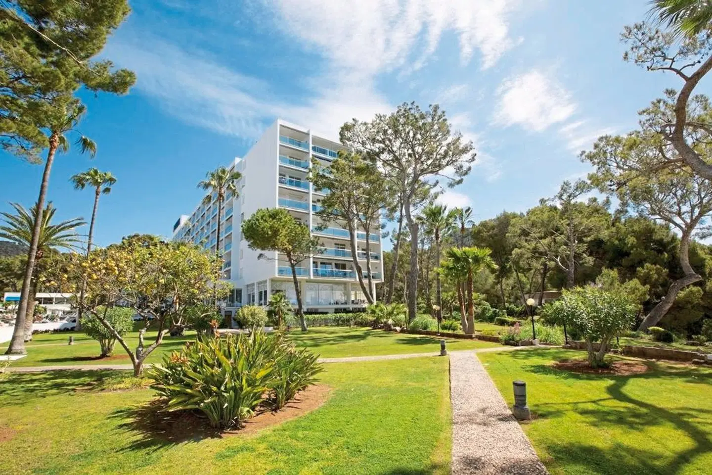 Hipotels Eurotel Punta Rotja Garten