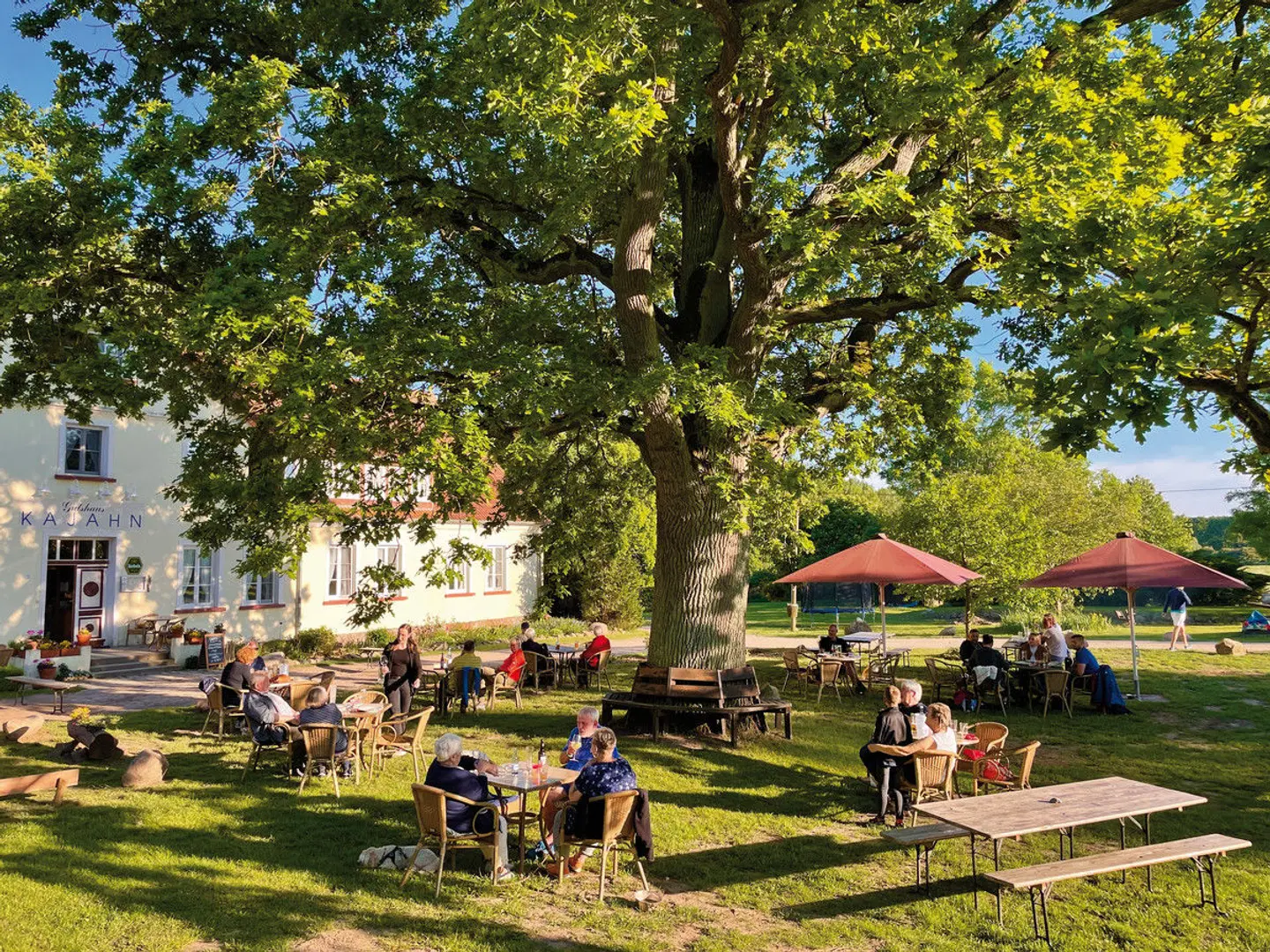 Hotel Gutshaus Kajahn Garten