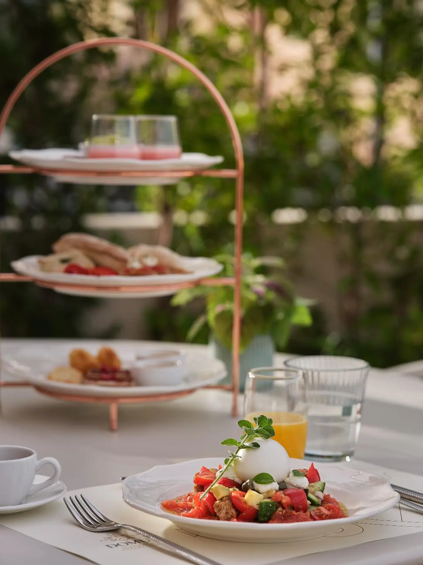 Domus Blanc Boutique Hotel Terrasse