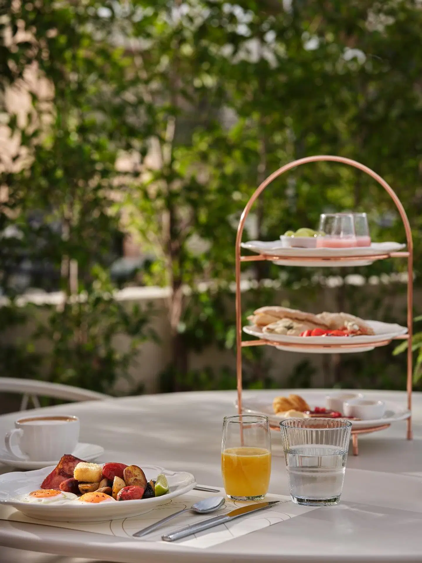 Domus Blanc Boutique Hotel Terrasse