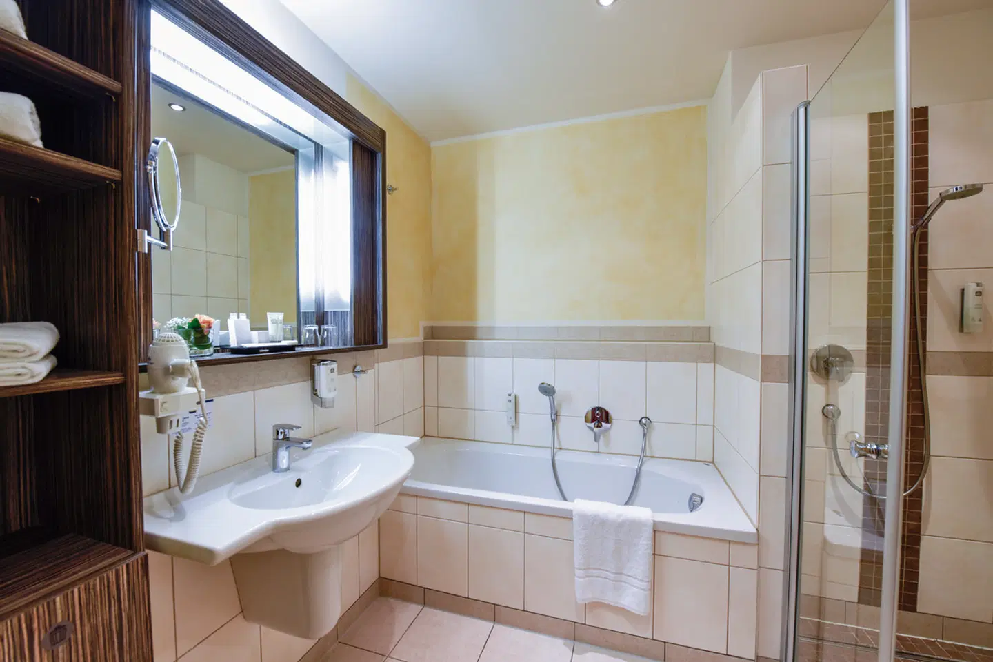 Hotel am Vitalpark Badezimmer