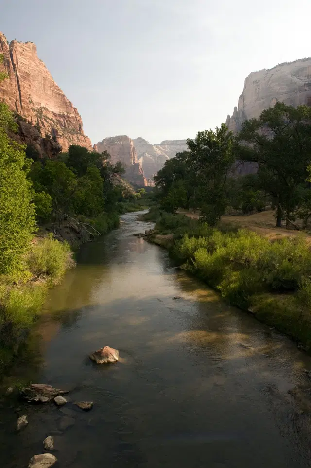 Zion Lodge LANDSCAPE