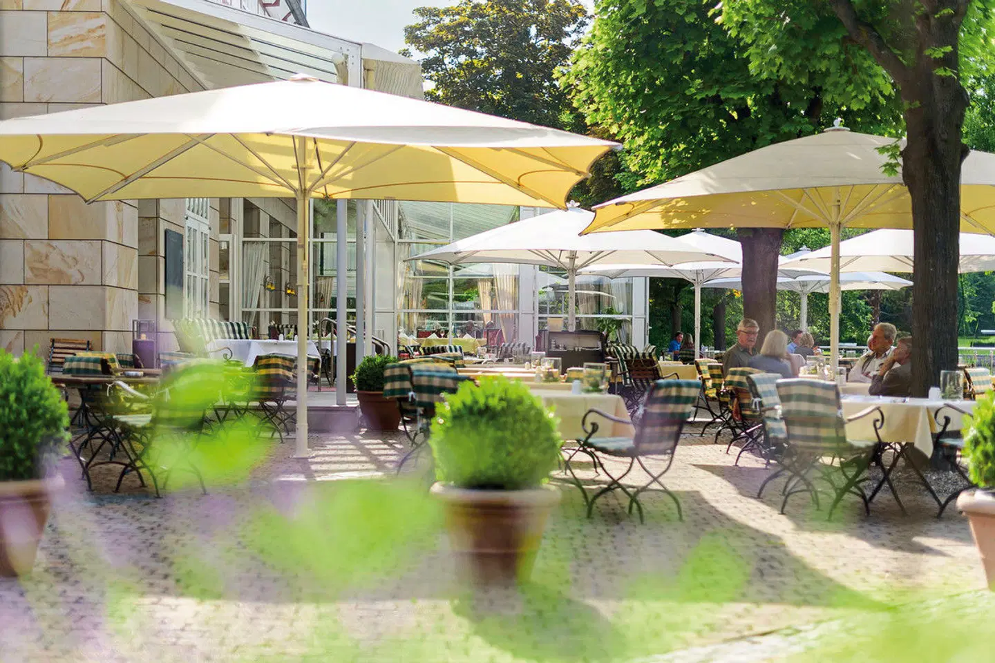 Landhaus Zu den Rothen Forellen Garten