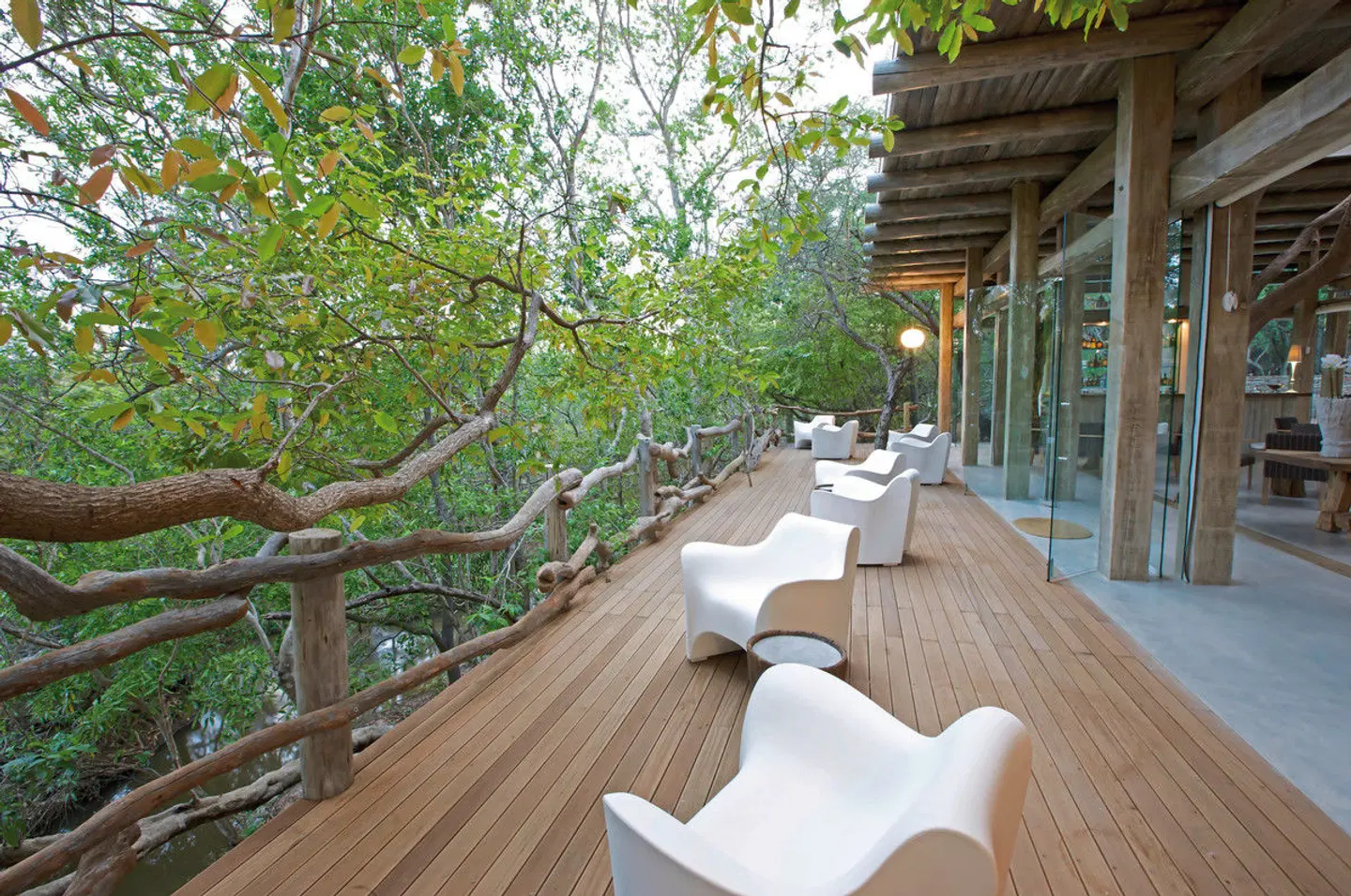 Kapama Private Game Reserve Terrasse