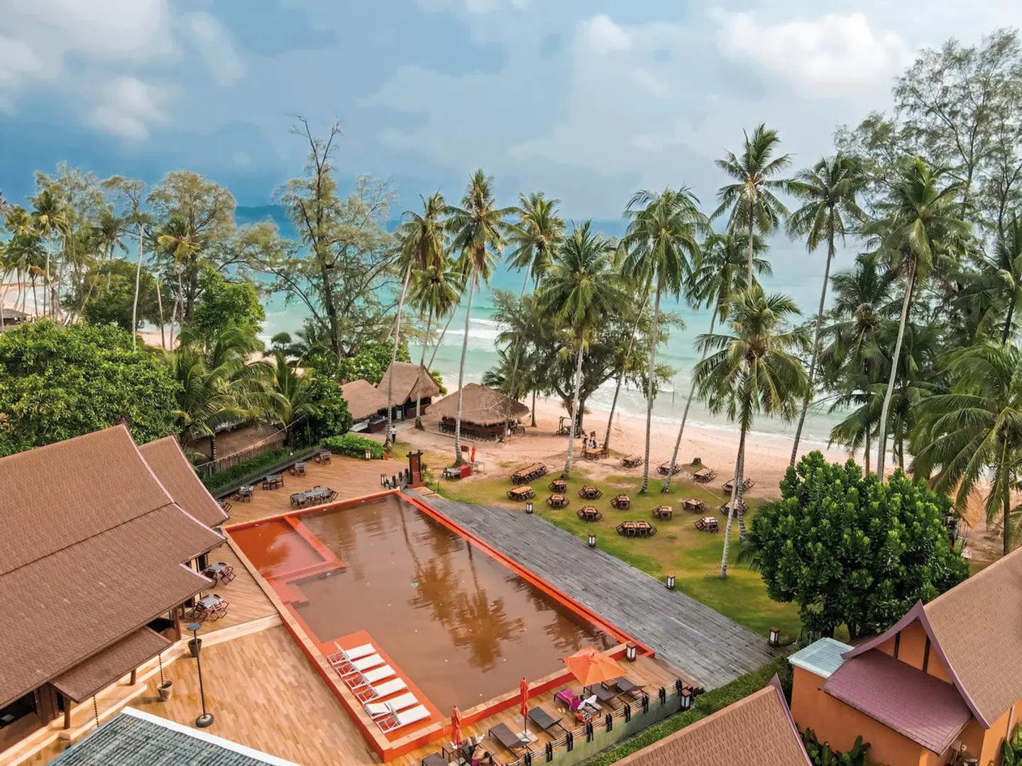 Koh Kood Paradise Beach Terrasse