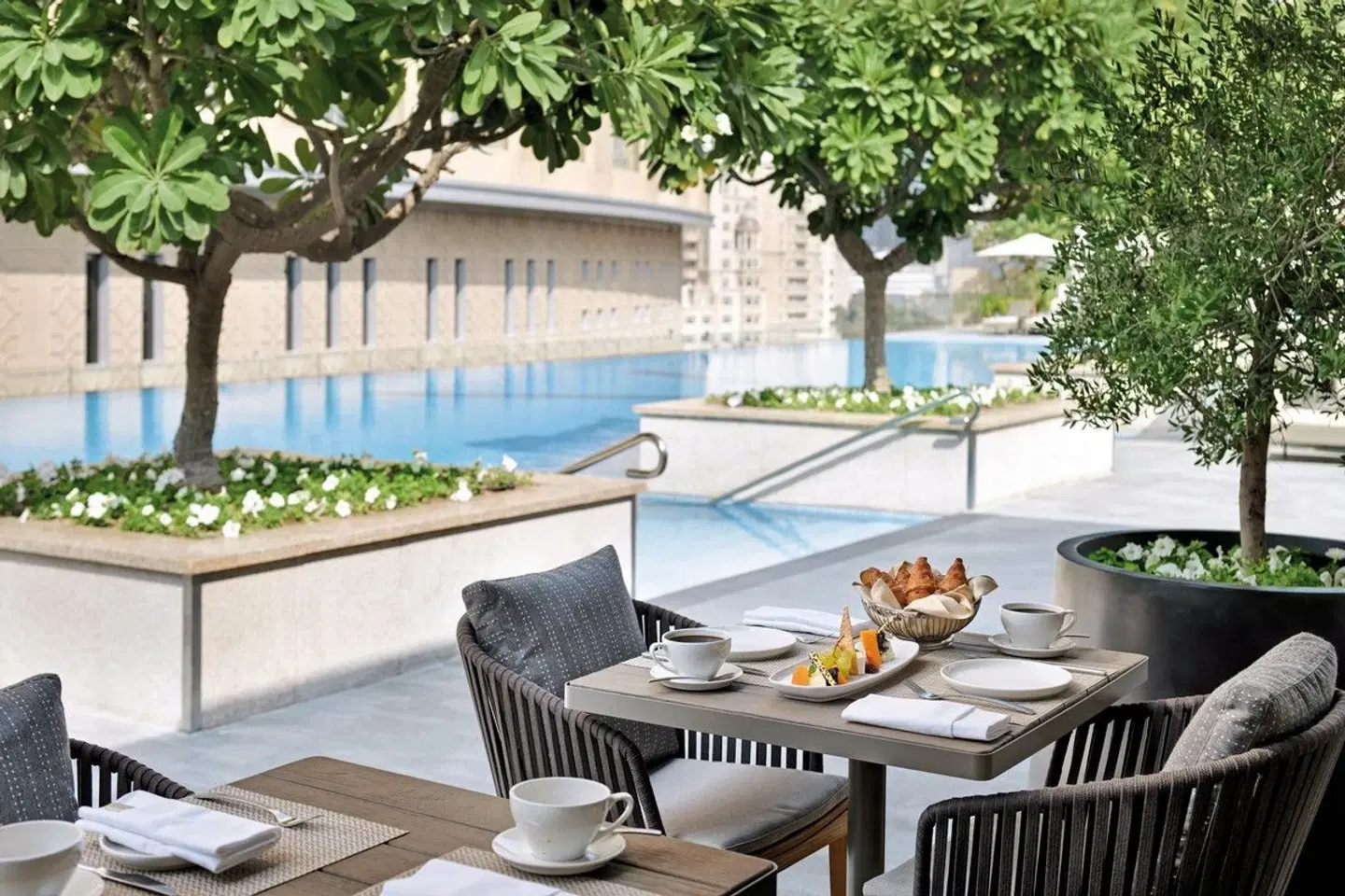Kempinski Central Avenue Dubai Terrasse
