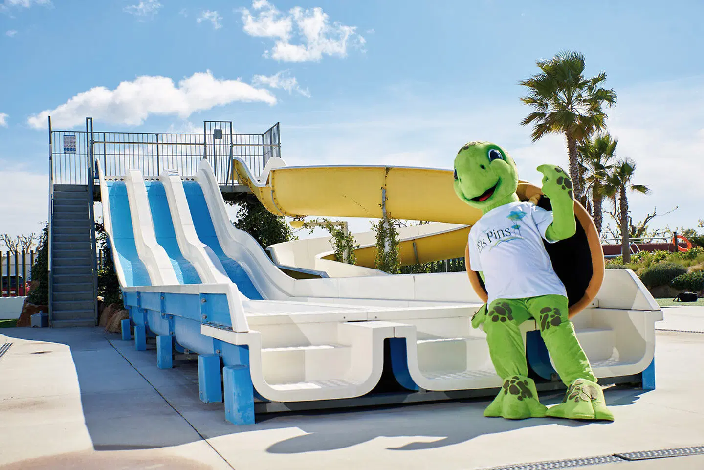 Camping Resort Els Pins Terrasse