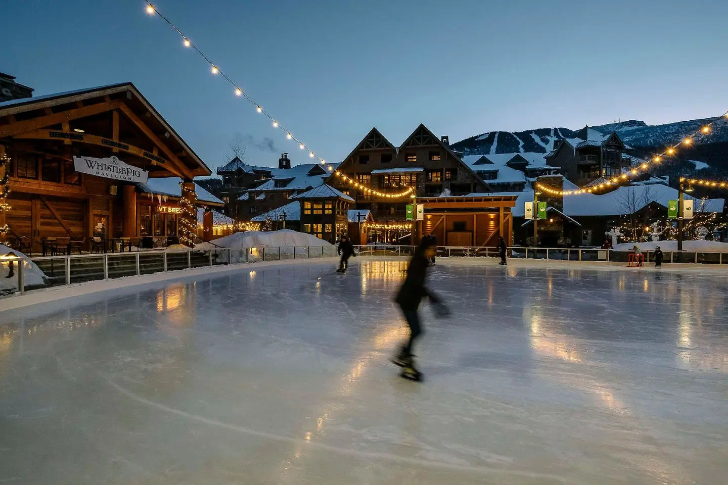 The Lodge at Spruce Peak Terrasse