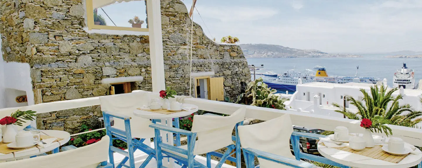 Mykonos View Hotel Terrasse