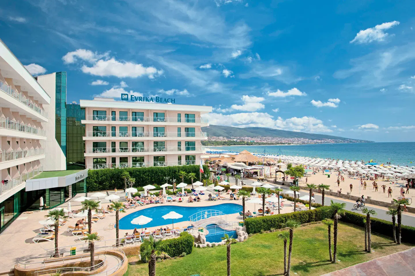DIT Evrika Beach Club Hotel EXTERIOR
