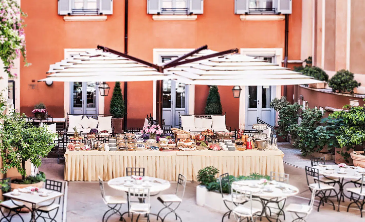 Hotel Ponte Sisto Terrasse