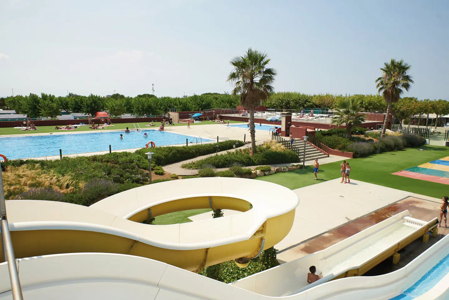Camping Resort Els Pins Terrasse