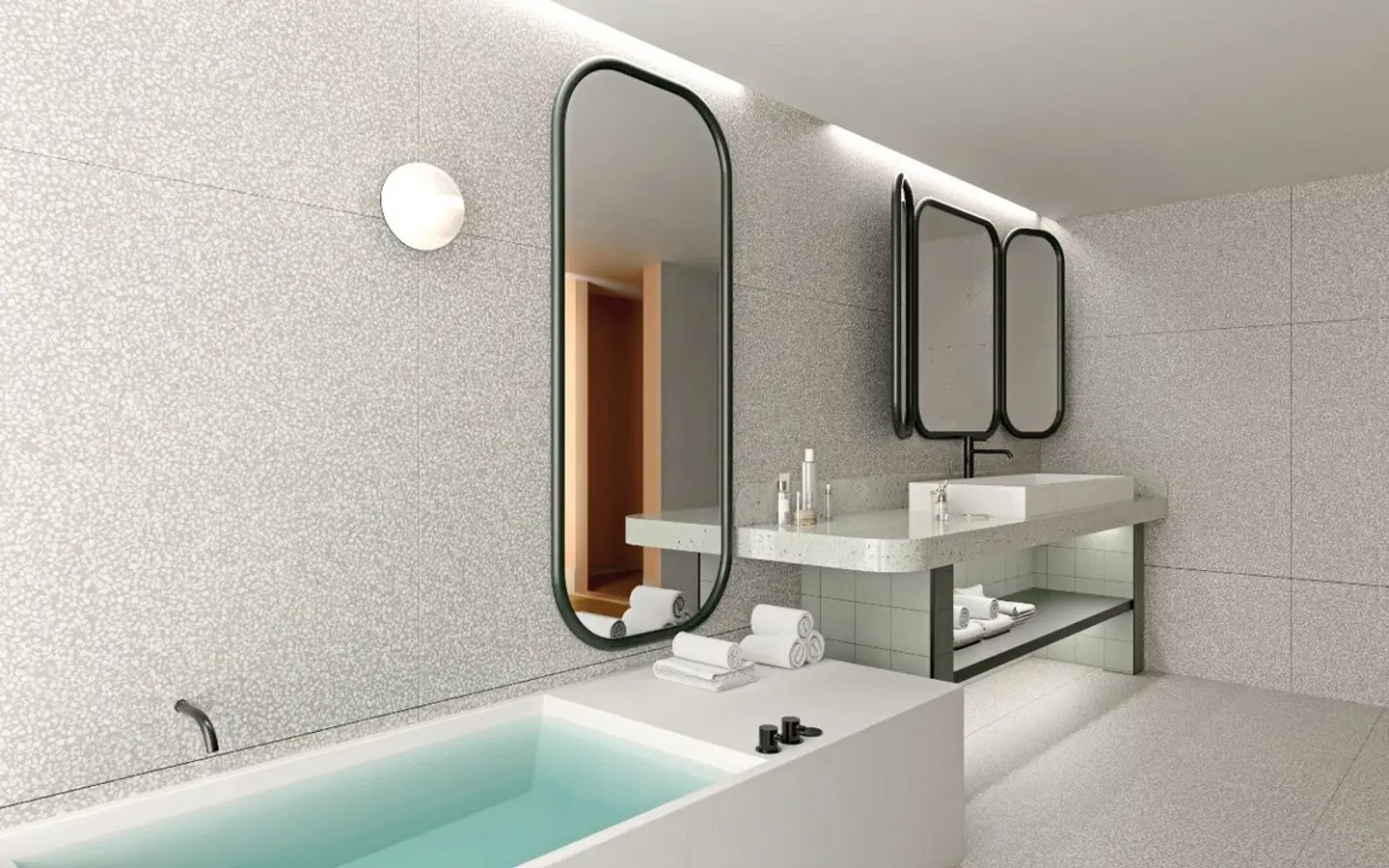 The Standard, Bangkok Mahanakhon Badezimmer