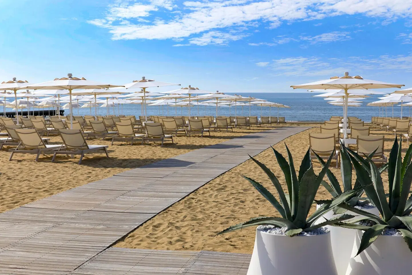 Almar Lido Jesolo Terrasse
