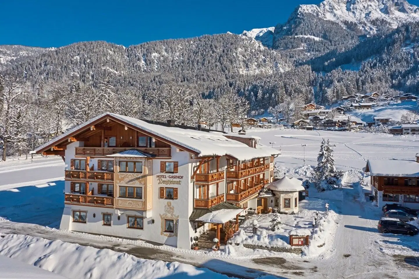 Hotel Bergheimat Terrasse