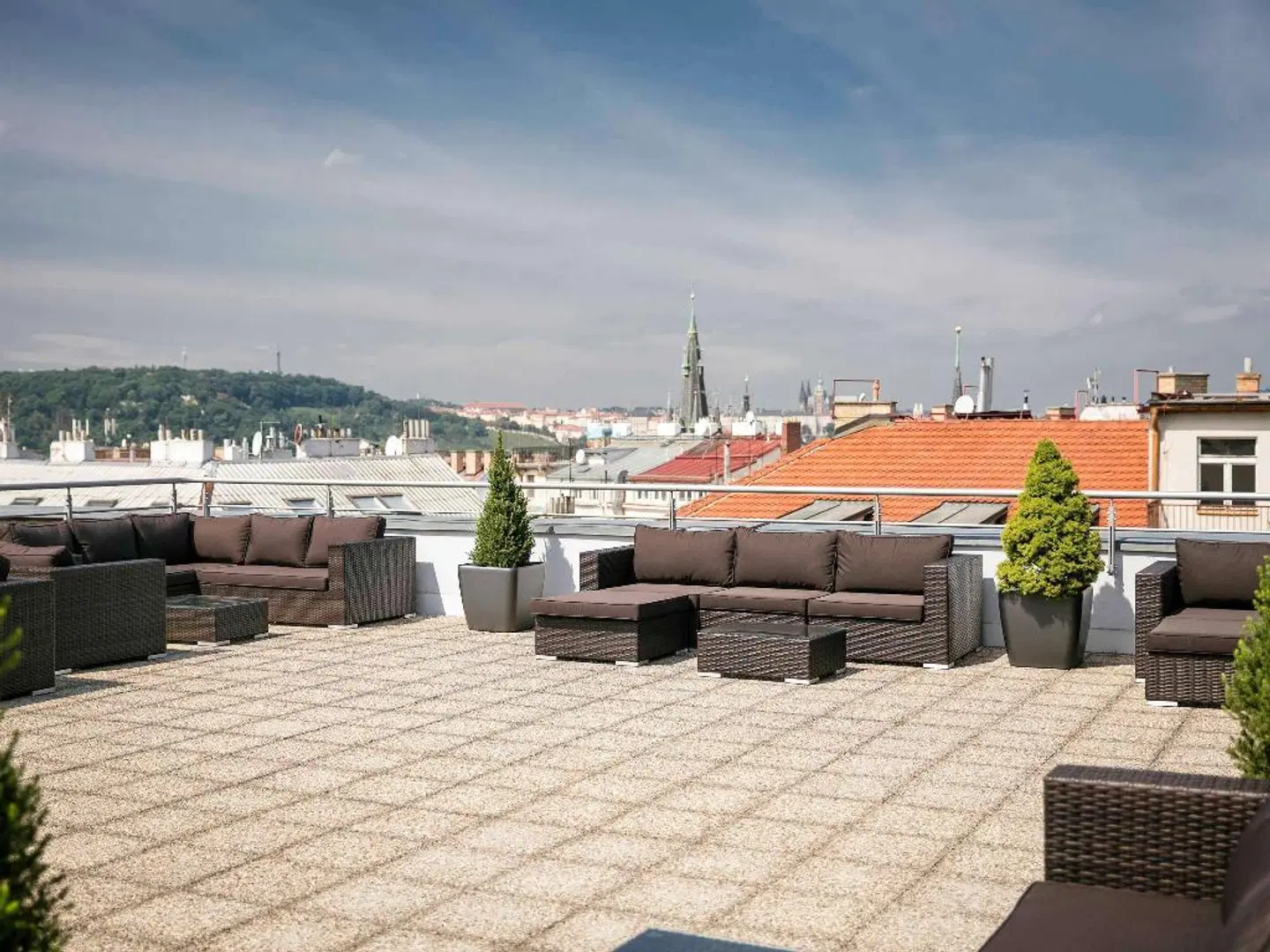Novotel Praha Wenceslas Square Hotel Terrasse
