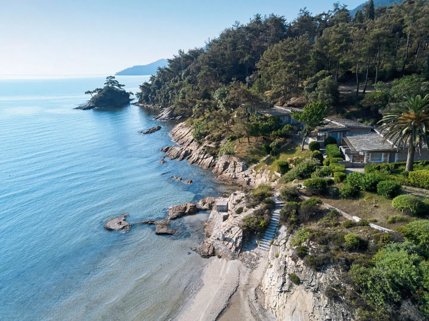 Makryammos Bungalows Strand