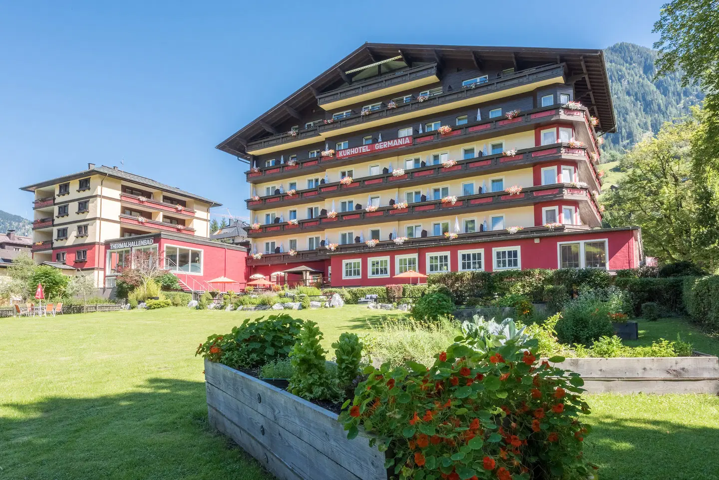 Hotel Germania Gastein Garten