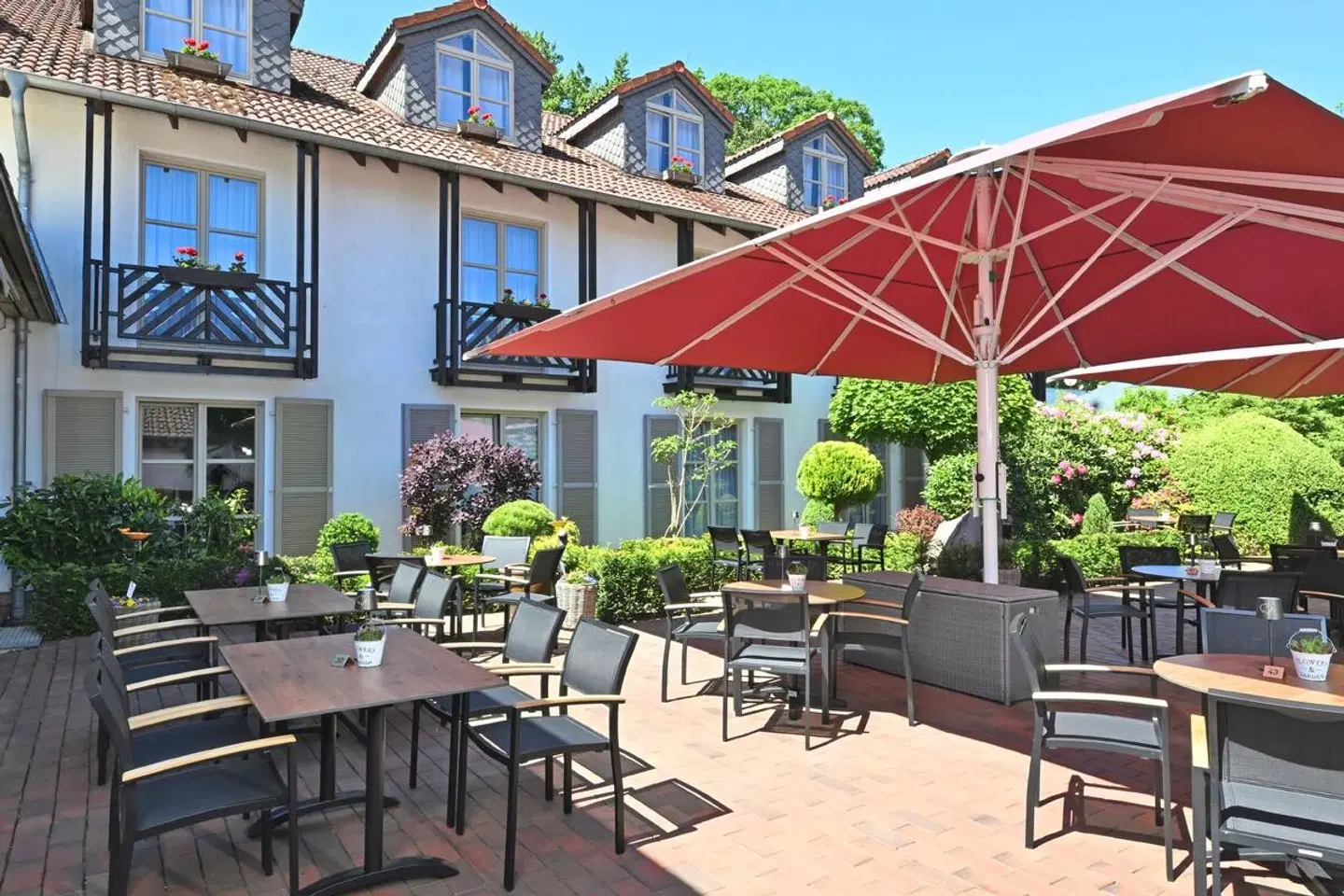 Landhotel Schnuck Terrasse