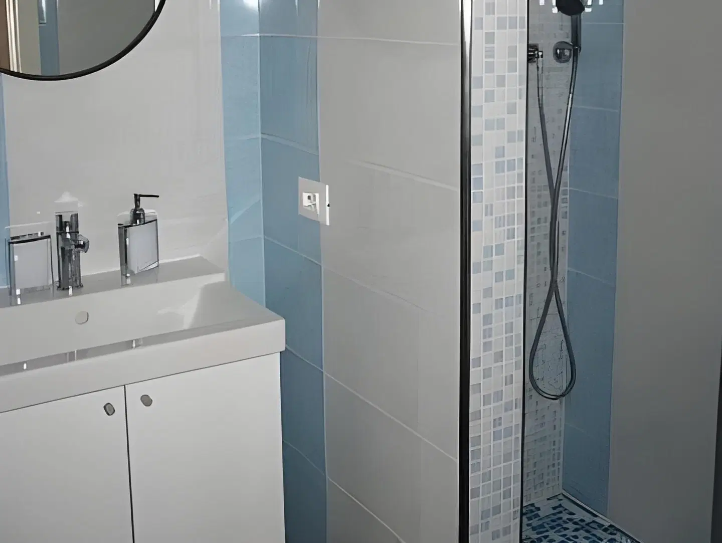 Hotel Bella Napoli Badezimmer