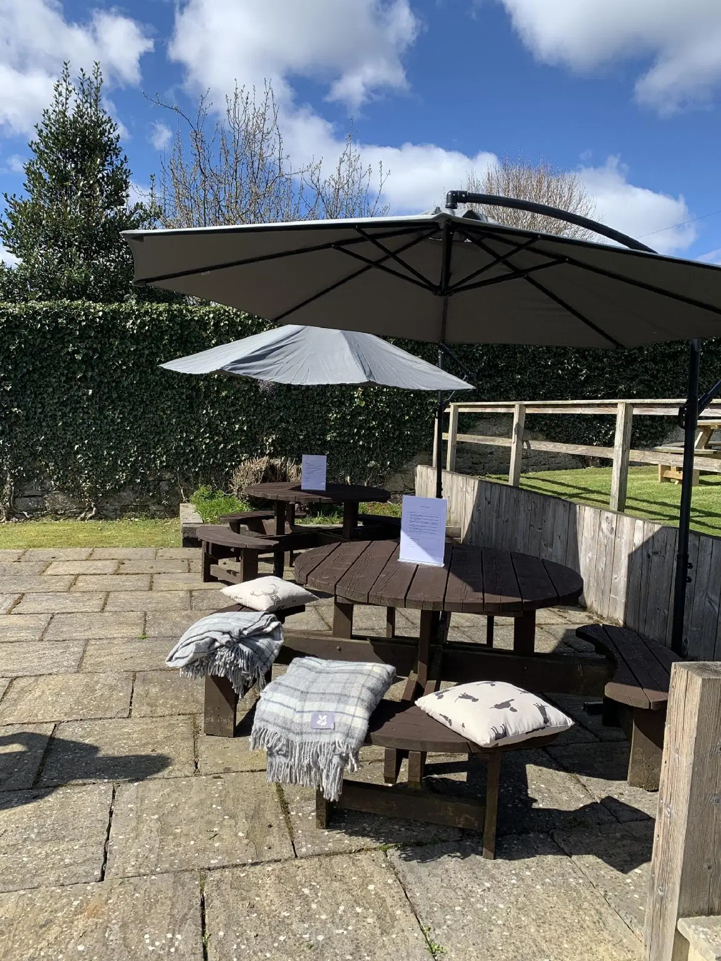 Turks Head Rothbury Terrasse