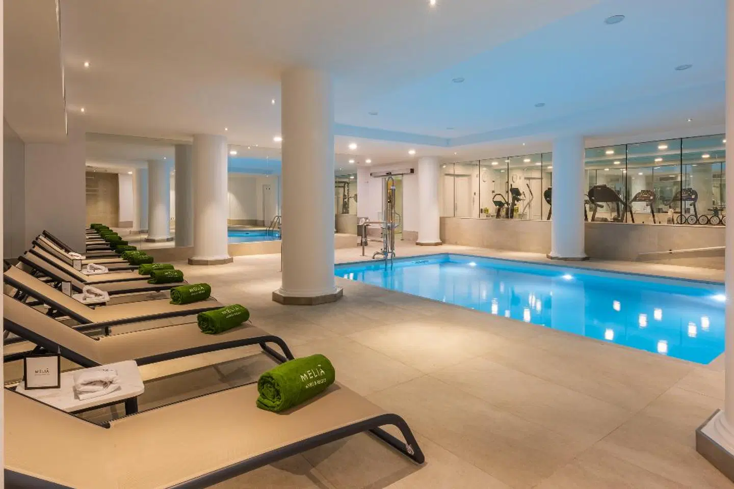 Meliá Madrid Princesa Hallenbad