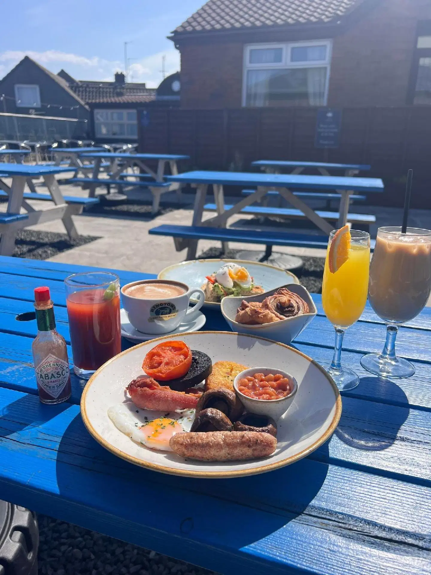 The Olde Ship Inn Terrasse
