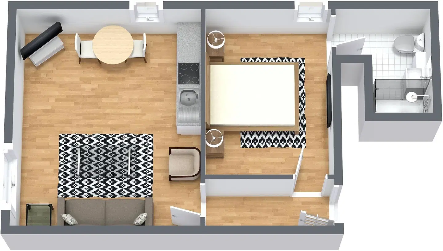 The Plough Retreat Badezimmer