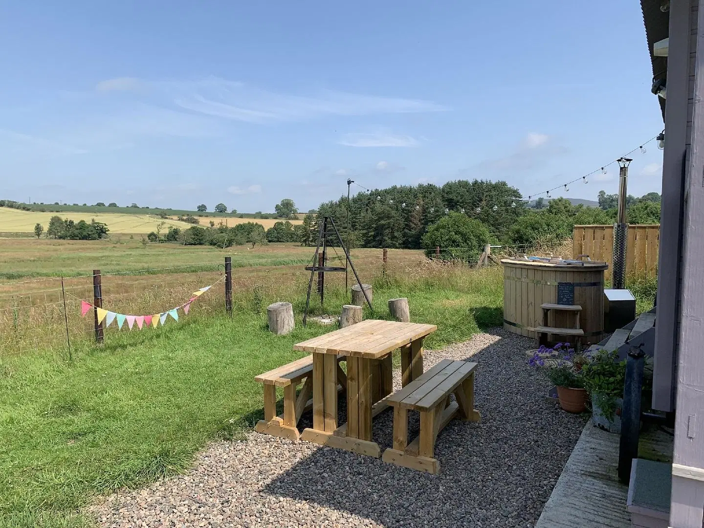 Westfield House Farm Terrasse