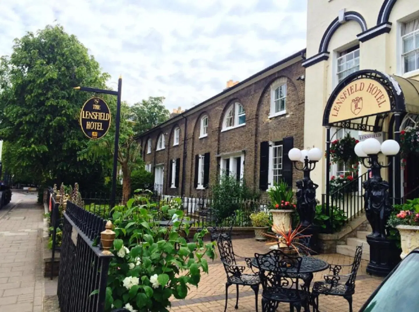 The Lensfield Hotel & Spa Terrasse