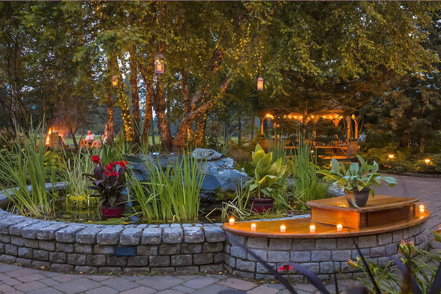 Lake Morey Resort Terrasse
