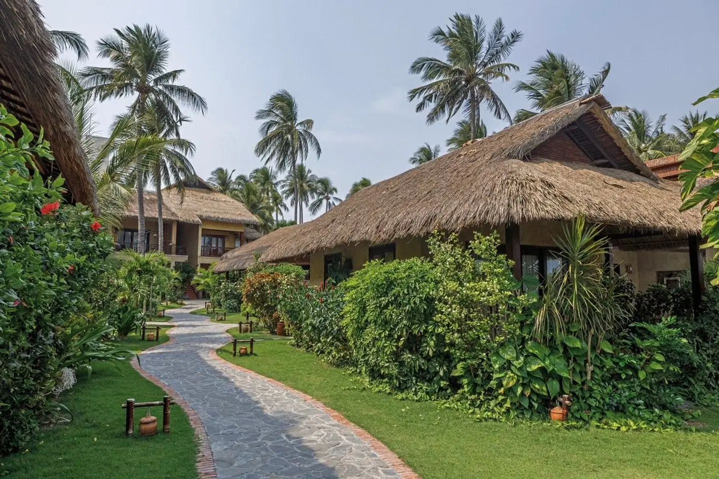 Bamboo Village Beach Resort & Spa Garten