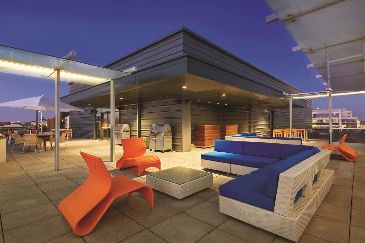 Homewood Suites by Hilton Washington DC Capitol-Navy Yard Terrasse