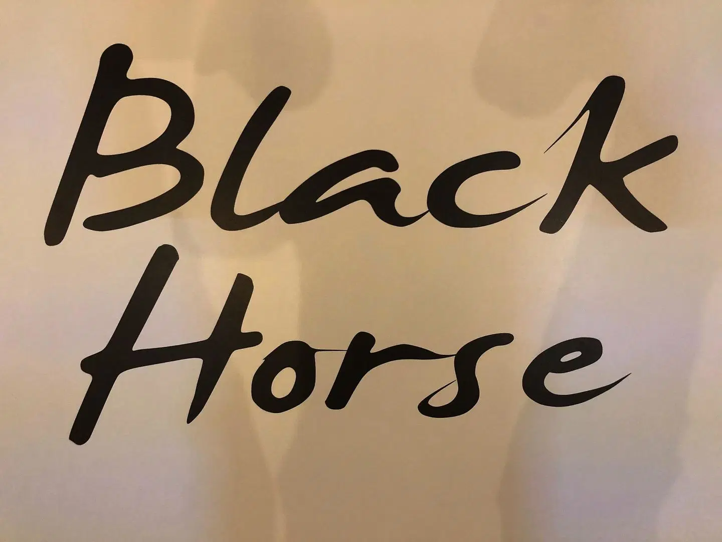 Black Horse Tiere