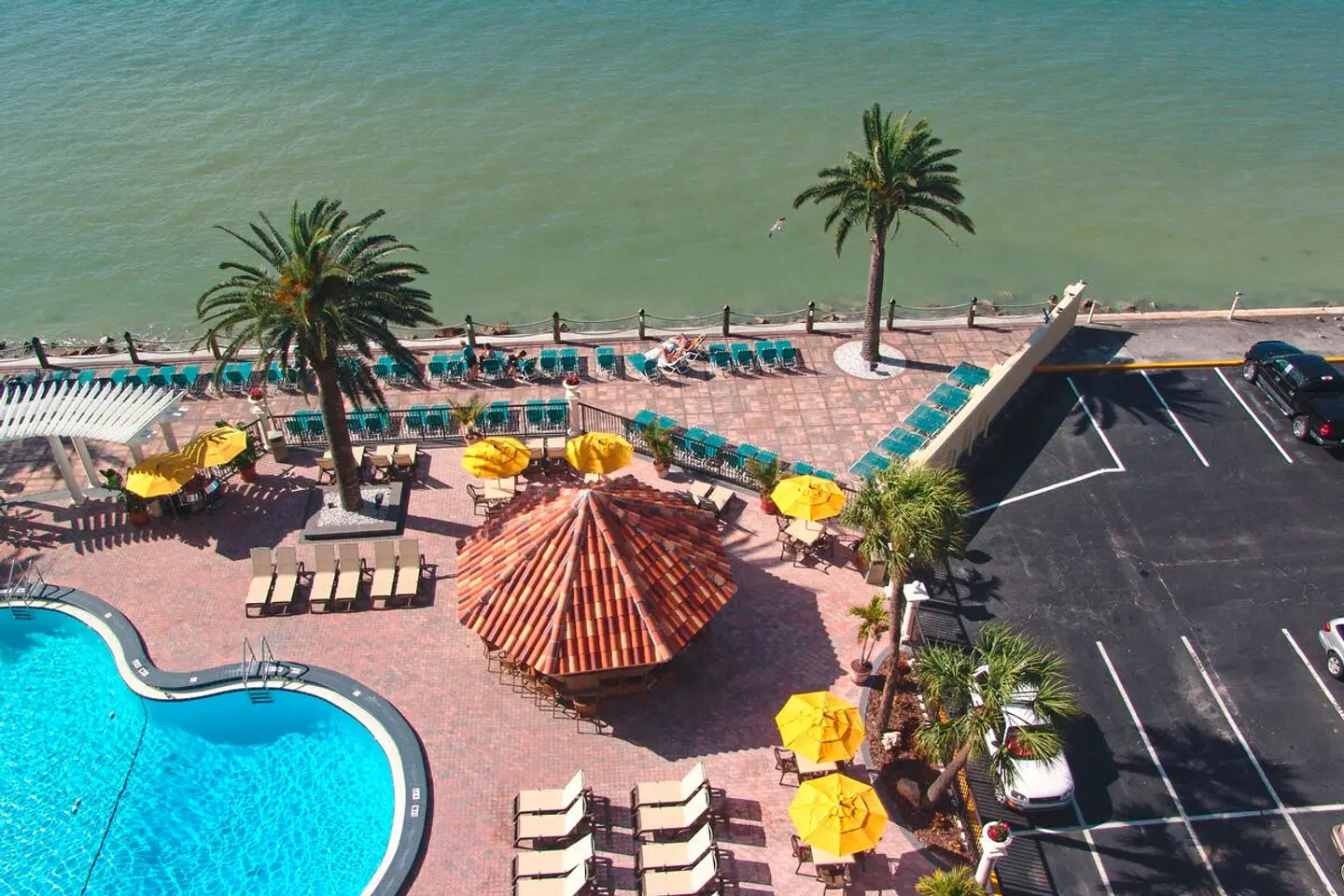 Holiday Inn Clearwater Beach Terrasse