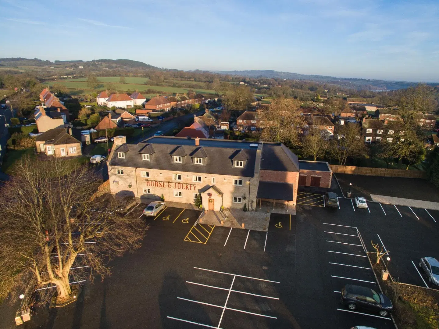 The Horse & Jockey Wessington Terrasse