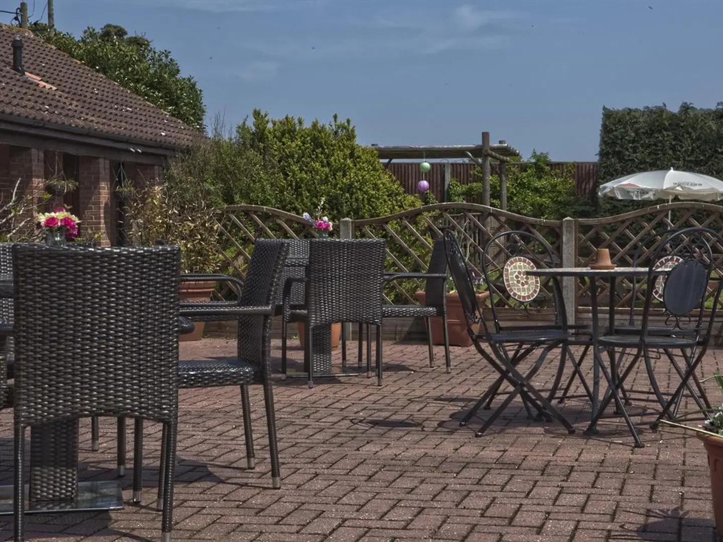 Marsham Arms Coaching Inn Terrasse