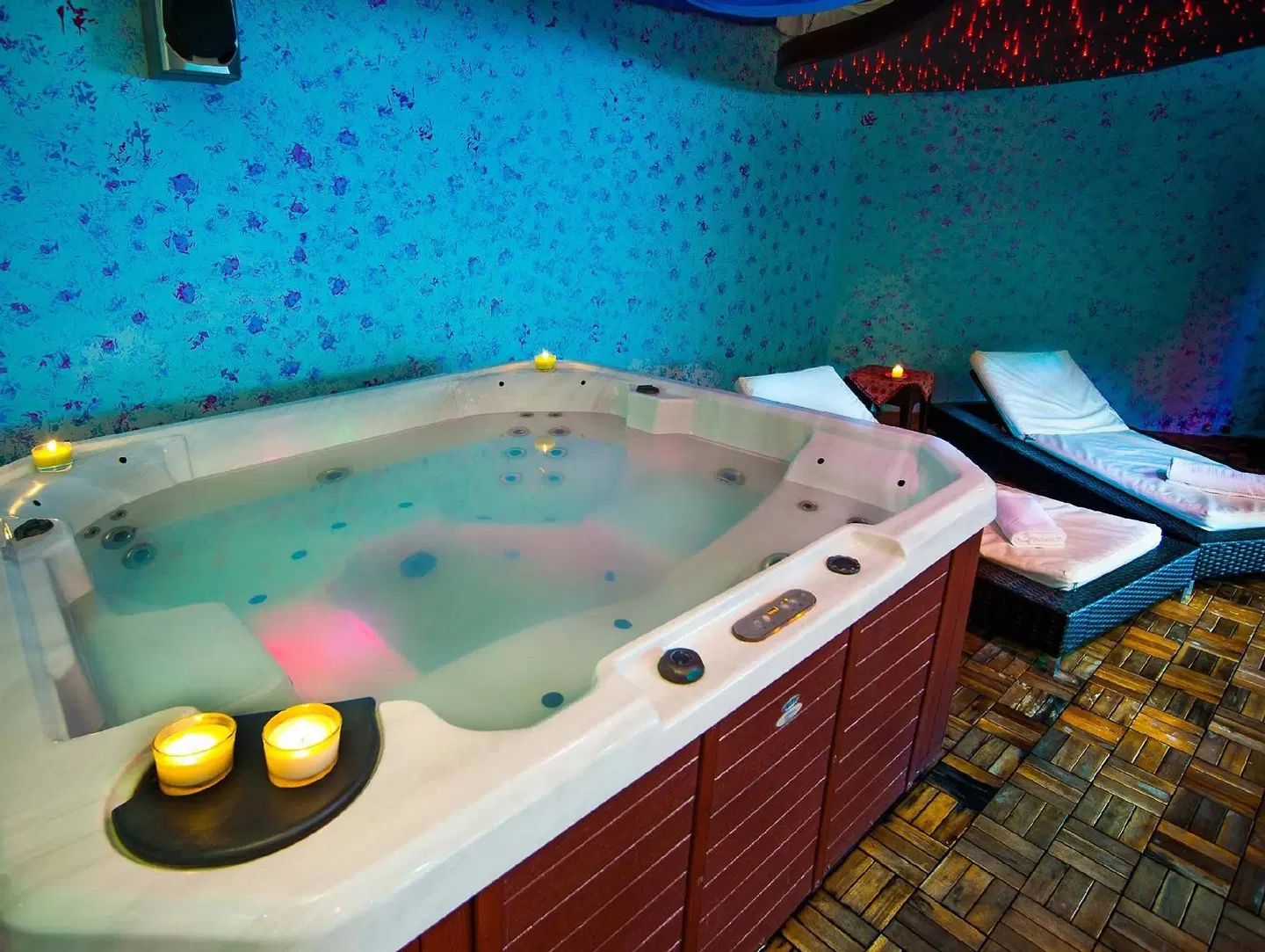 Albergo Le Macinaie Badezimmer
