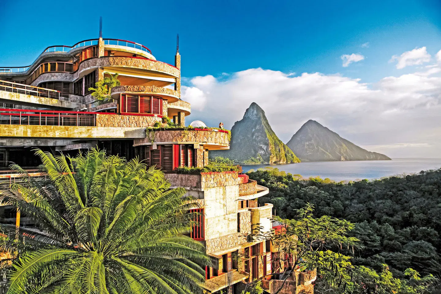 Jade Mountain Terrasse