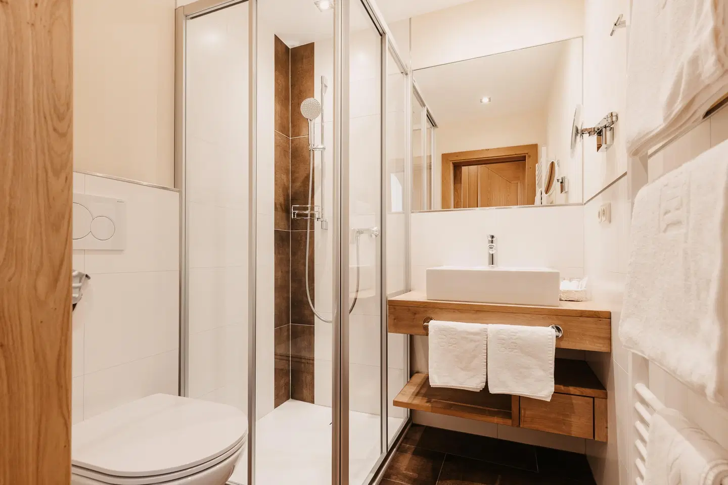 Gut Berg Naturhotel Badezimmer