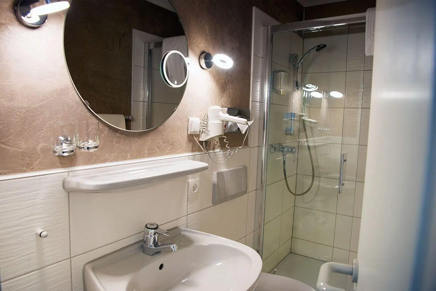 Flair-Waldhotel Mellestollen Badezimmer