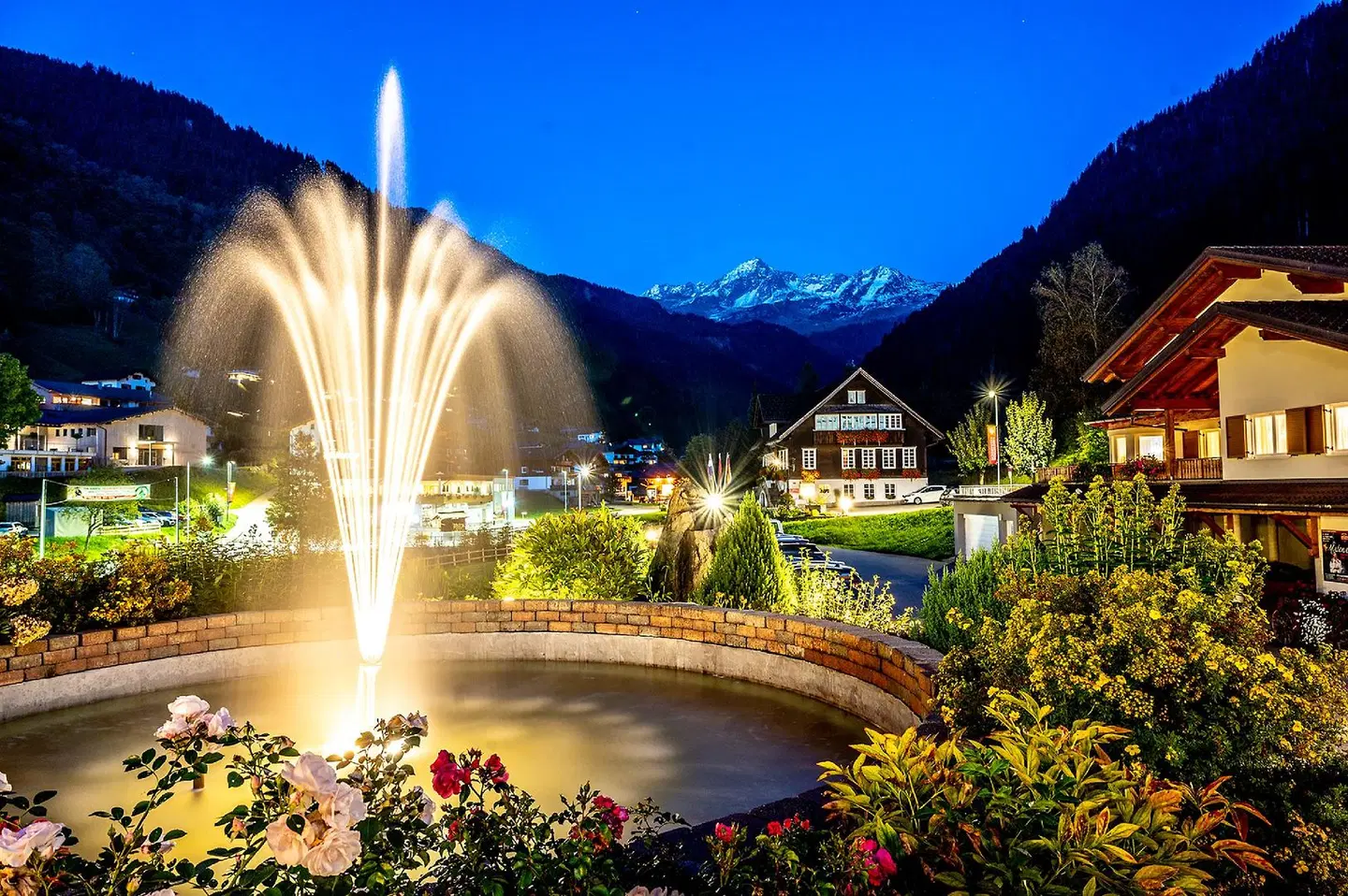 Hotel Bergkristall Garten