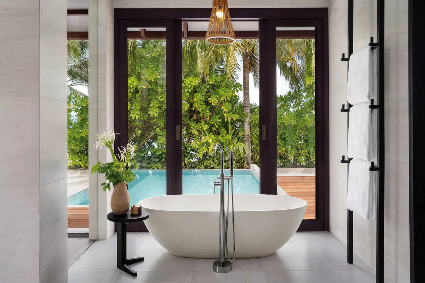 Anantara Veli Maldives Resort Badezimmer