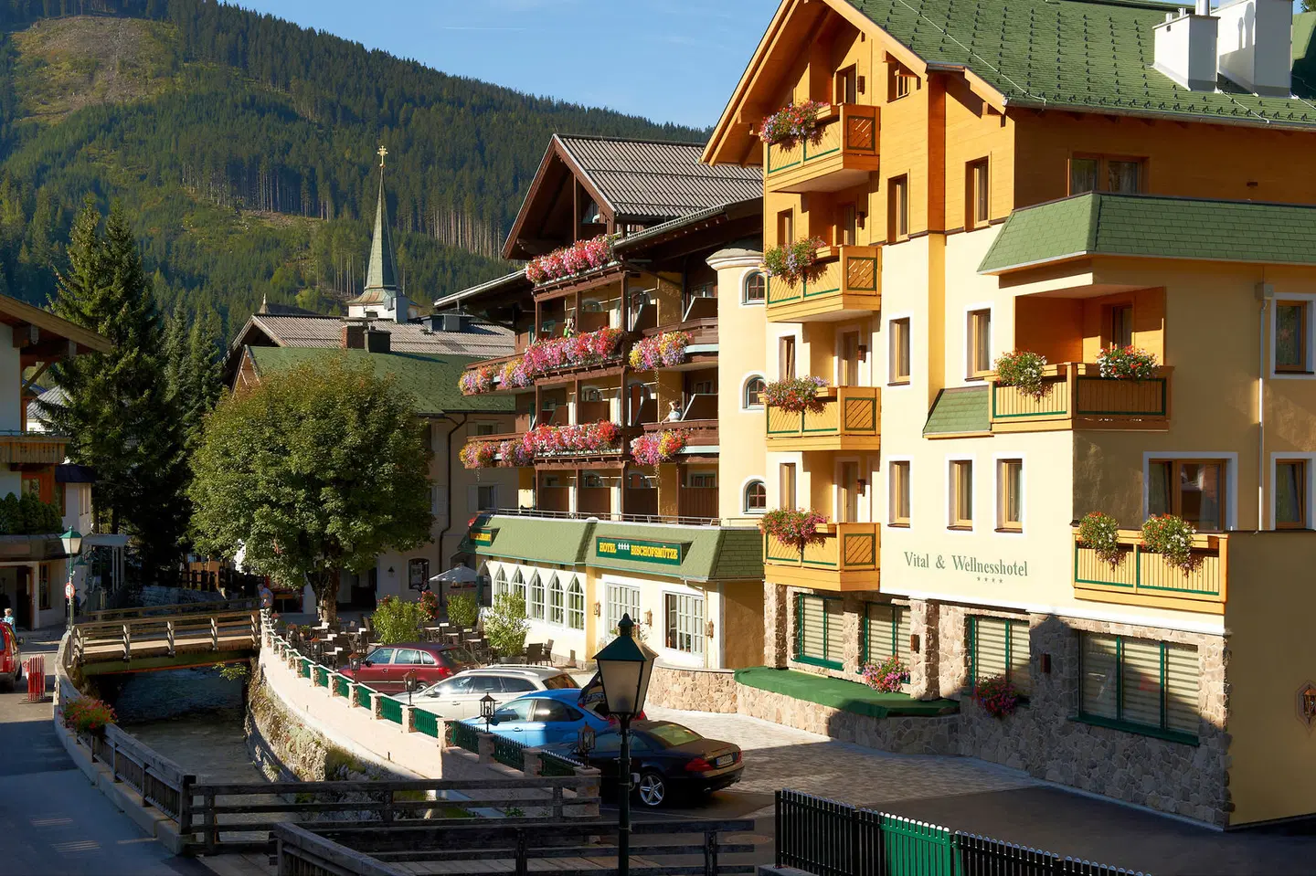 Hotel Bischofsmütze Terrasse