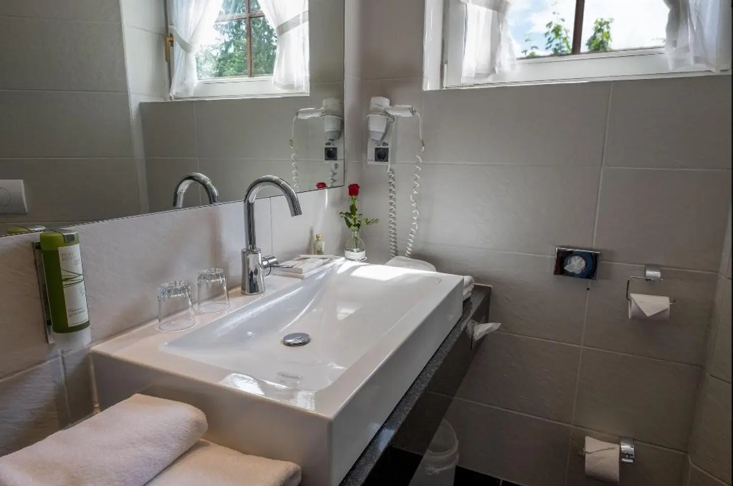 Hotel Walpurgishof Badezimmer