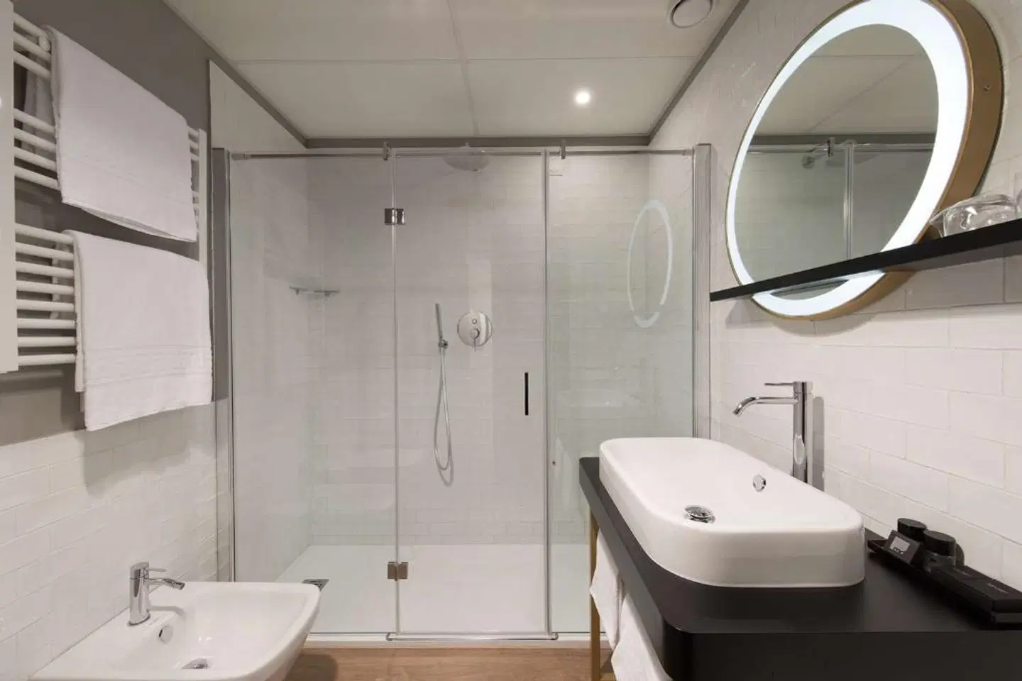 Best Western Hotel Tritone Badezimmer