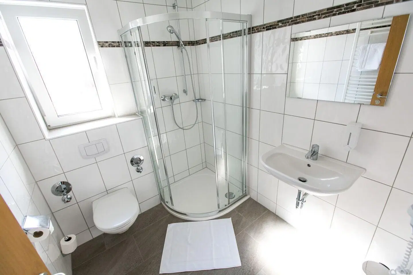Pension am Theater Badezimmer