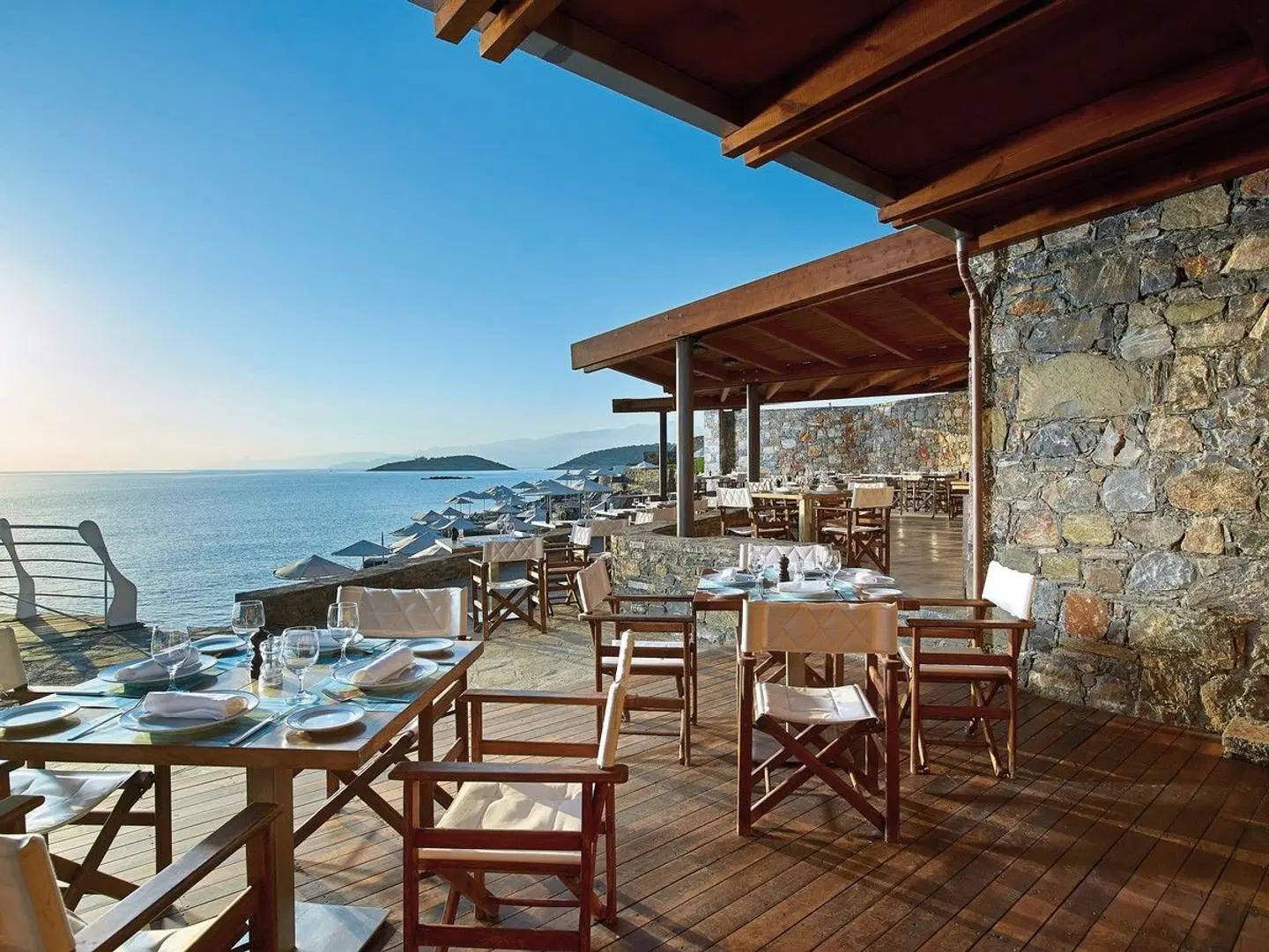St. Nicolas Bay Resort Hotel & Villas Terrasse